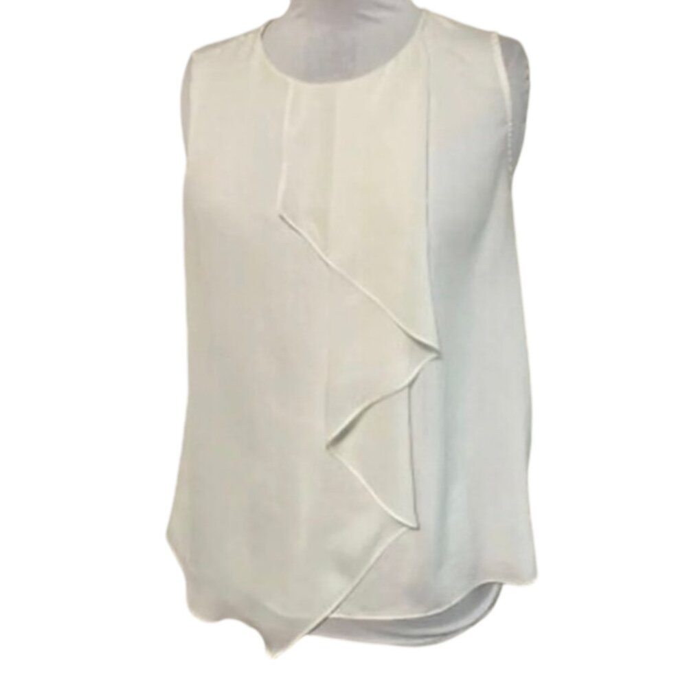 Phillip Lim For Target white sleeveless blouse size XL